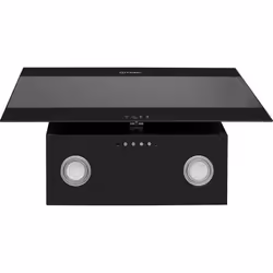 Indesit IHVP 6.6 LM K hotte Montée au mur Noir 647 m³/h B