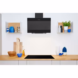 Indesit IHVP 6.6 LM K hotte Montée au mur Noir 647 m³/h B - Vue supplémentaire 4