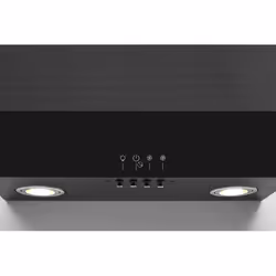 Indesit IHVP 6.6 LM K hotte Montée au mur Noir 647 m³/h B - Vue supplémentaire 6