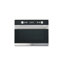 Hotpoint MS 767 IX HA micro-onde Intégré Micro-onde combiné 34 L 1000 W Noir, Acier inoxydable