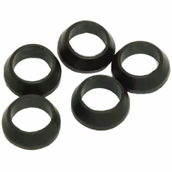Blister 5 joints coniques 11/4 pour tuyaux. ***