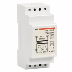 Transformateur de sécurité modulaire Vemer, avec les caractéristiques suivantes : Tension primaire 230 Vac 50/60Hz Tension se ...