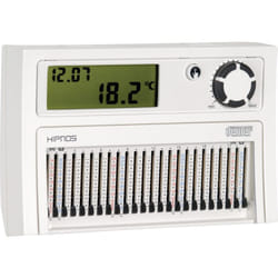 Thermostat à curseurs à batterie Vemer VE013900 Hipnos Blanc