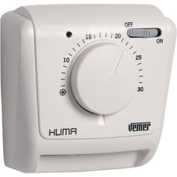 Thermostat mécanique à bouton mural Vemer VE021200 Klima si