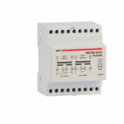 Transformateur de sécurité Vemer VE303400 TMC 400 63/24-63VA Transformateur de sécurité avec installation sur rail DIN pour u ...
