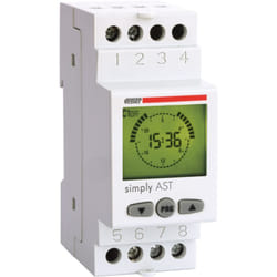 Vemer - Interrupteur Crépusculaire Astronomique 2 Modules din VE707600 Simply Ast