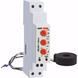 Relais de contrôle sur rail DIN (1 module), avec alimentation 230 V AC, un relais et adapté aux installations photovoltaïques ...