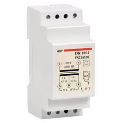 Transformateur de sécurité modulaire Vemer, avec les caractéristiques suivantes : Tension primaire 230 Vac 50/60Hz Tension se ...
