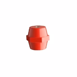 Isolateur octogonal approprie' comme support ou entretoise pour pie'ces e'lectriques actives Fabrique' en re'sine polyester o ...
