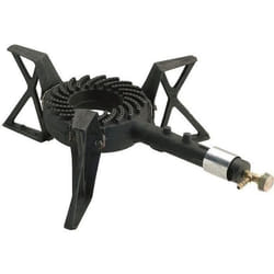 Réchaud à gaz en fonte - KEMPER - 7500W - 1 feu - Support casserole - Certification gaz