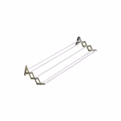 Stendibiancheria a pantografo estensibile cm120 stendino da parete muro