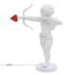 CUPIDON-Lampe à poser LED en résine H50cm Blanc Seletti - designé par Uto Balmoral H 50cm