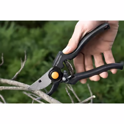 Fiskars 111960 sécateur Contournement Noir