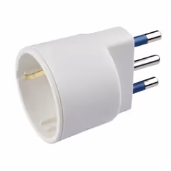 Poly Pool PP0432, Type L (IT), Type L (IT), 250 V, 16 A, Blanc, 80 mm
