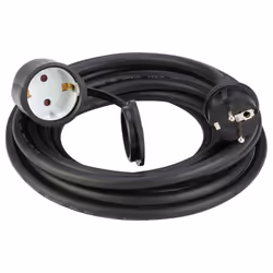 Poly Pool PP2627, 5 m, Intérieure, Type F, Type E, IP44, 1,5 mm²