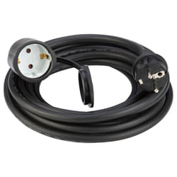 Poly Pool PP2627 multiprise 5 m 1 sortie(s) CA Intérieure Noir