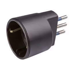 Poly Pool PP0433.1, Type L (IT), Type L (IT), 250 V, 16 A, Noir, 80 mm