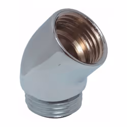 Coude passe flexible chromé - MF 1/2' - Bossini
