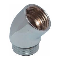 Bossini - Coude passe-flexible chromé - mf 1/2'