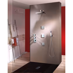 Bossini Pommeau de douche Chrome, Nickel
