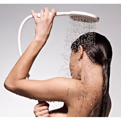 Bossini B00168 pommeaux de douche Pommeau de douche Chrome, Blanc - Vue supplémentaire 9