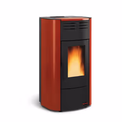La Nordica Raffaella Idro 2.0, Pose libre, Noir, Rouge, Acier, 35 kg, Pellet, 545 m³