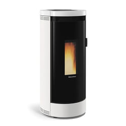 La Nordica Debby CX poêle Pose libre Pellet Noir, Blanc