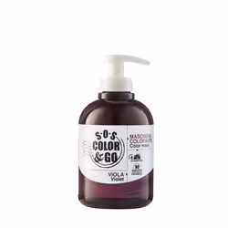 Alama S.O.S. Color & Go, 300 ml, Unisexe, Tous types de cheveux, Viola, Correction des couleurs, Nourrissant, Brillant, F ...