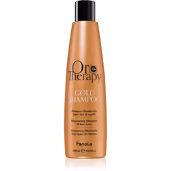 Le shampooing Fanola Oro Therapy nettoie efficacement le cuir chevelu, il lave parfaitement les cheveux et leur redonne leur ...