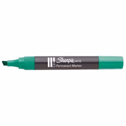 Sharpie W10, Noir, Vert