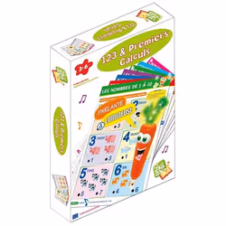 Liscianigiochi 123 Premiers Calculs, unisexe, Plastique, Multicolore, 01-01-2016, CE, 350 mm