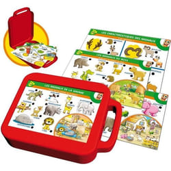 Valisette Les Animaux et Leur Habitat - LISCIANI GIOCHI - Carotina - Mixte - 3 ans - Jeu Educatif