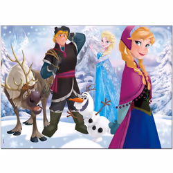 Liscianigiochi 46867 puzzle Jeu de puzzle 35 pièce(s) Dessins animés