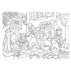 Lisciani Disney Puzzle Df Supermaxi 35 Pinocchio Jeu de puzzle 35 pièce(s) Dessins animés - Vue supplémentaire 3