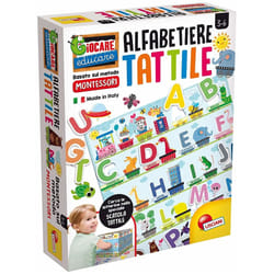 Lisciani Montessori Plus Alfabeto Tattile