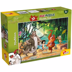 Lisciani Puzzle Df Supermaxi 35 Jungle Book, 3 an(s)