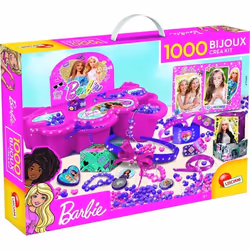 Kit bijoux - Barbie - LISCIANI - Perles charms et pendentifs - Rose - Pour enfant