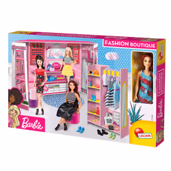 Lisciani Barbie Fashion Boutique, Poupée mannequin, Femelle, 4 an(s), Fille, Multicolore
