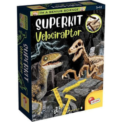 Super kit Velociraptor - Kit Scientifique - IM A GENIUS - Bloc à creuser