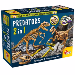 Lisciani I'm a Genius Predators 2 in 1