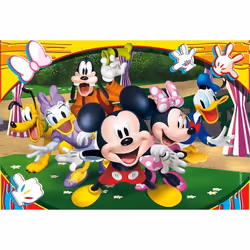 Lisciani Disney Puzzle Maxifloor 4 x 48 Mickey Jeu de puzzle 48 pièce(s) Dessins animés