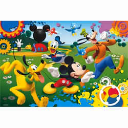 Lisciani Disney Puzzle Maxifloor 4 x 48 Mickey Jeu de puzzle 48 pièce(s) Dessins animés