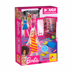 Liscianigiochi BARBIE DOUGH FASHION SHOW, Kit de loisirs créatifs pour enfants, 5 an(s), Multicolore