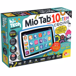 Lisciani MIO TAB 10" STEM CODING XL 2021 16 Go Wifi Bleu
