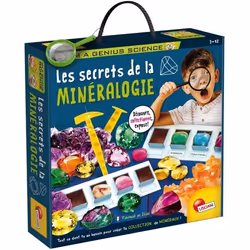 Les secrets de la minéalogie - Kit Scientifique - IM A GENIUS - Minéraux authentiques