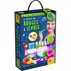 Kit de création de rouges à lèvres naturels et parfumés pour enfant - Génius Science - LISCIANI