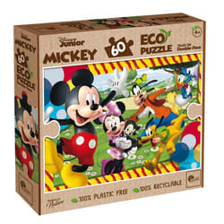 Puzzle - LISCIANIGIOCHI - 91850 - 60 pièces - Double-face 2 en 1 - 100% recyclable