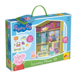 Liscianigiochi Peppa Pig Learning House 3D Jeu de société Puzzle