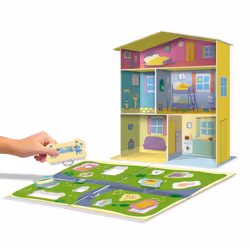 Liscianigiochi Peppa Pig Learning House 3D Jeu de société Puzzle - Vue supplémentaire 4
