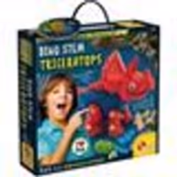 Dino STEM - LISCIANI - Im a Genius - Construis ton Triceratops - Puzzle et autocollants - STEM éducatif